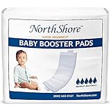 NorthShore Disposable Baby Diaper Doubler w/ Adhesive, X-Small, Pack/30, Ages 0 - 3 Years