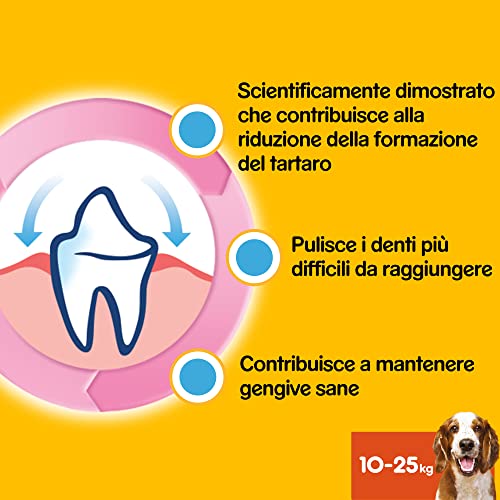 Pedigree-Dentastix-Snack-per-la-Igiene-Orale-Cane-Medio-10-25-kg-180g-105-Pezzi-15-Confezioni-da-7-pezzi-105-Pezzi-totali