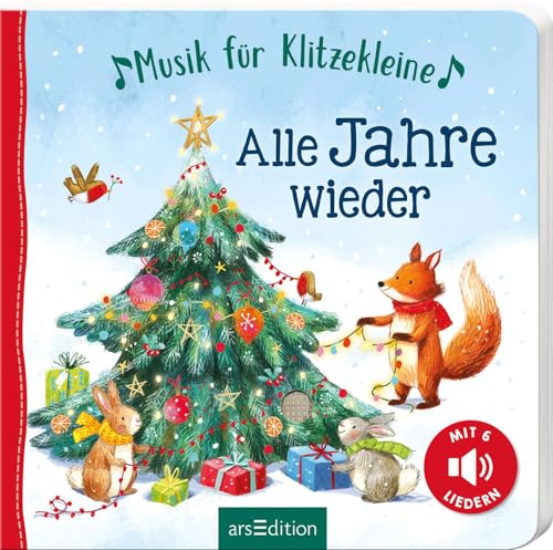 Musik für Klitzekleine – Alle Jahre wieder: Mit 6 Weihnachtsliedern (Musik/Reime für Klitzekleine)
