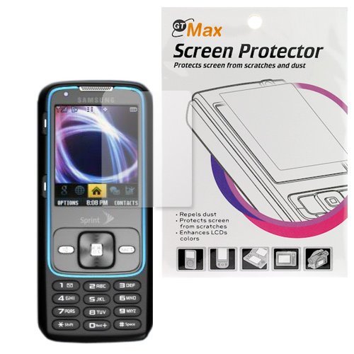 Durable Clear Reusable Lcd Screen Protector For Sprint Samsung Rant M540 Cell Phone #TOP3
