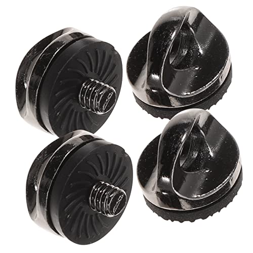 SMASOLO Set 4 Pezzi Viti Per Tracolla Fotocamera, Vite a Forma Di d Per Accessori Digitali, Compatibili Cinghie Singole e Doppie, Perfette Per Montaggio Stabile Su Dslr e Fotocamere Mirror