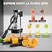 Imagen de co-z grado comercial exprimidor mano prensa manual exprimidor de fruta exprimidor cítricos naranja limón Granada 18 x 21