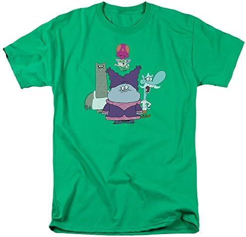 Chowder Cartoon Network TV Series Mung Daal Truffles Shnitzel Adult T-Shirt Tee Green Apparel