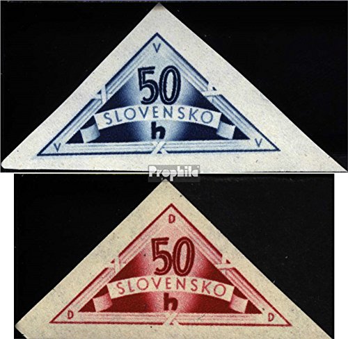 territorio: Slovacchia Prophila Collection Slovacchia 79-80 (Completa Edizione) 1940 Servizio Marchi (Francobolli per i Collezionisti)