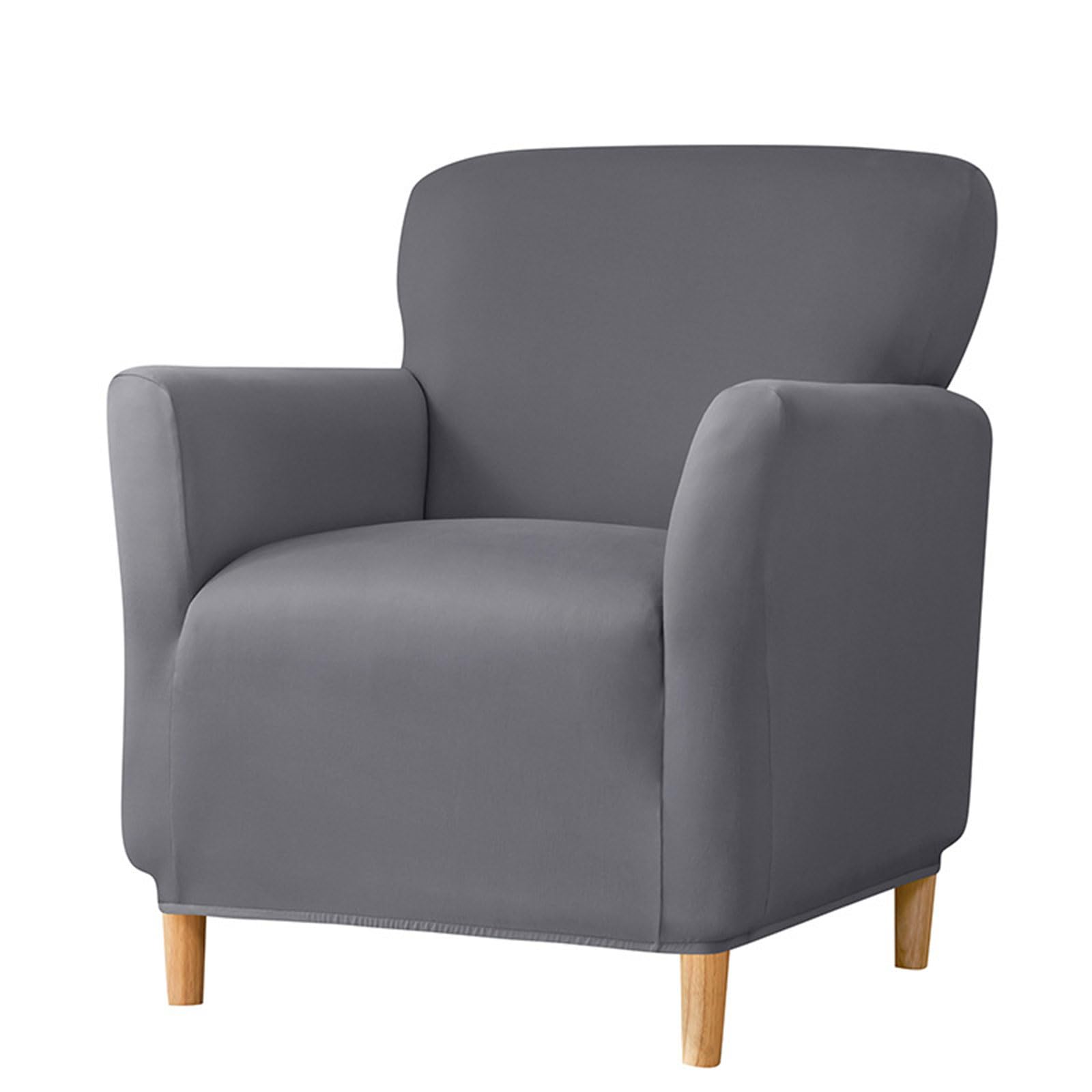 Beimus Luxurious Single Seats Sofa Slipcover Milk Silk Fabric, Sofa Couch Covers for Living Room or Bedroom Single Armchair Slipcover