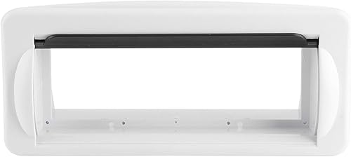 Miniatura 8 de Marine Boat Single DIN DVD Radio Cover Splash Guard Flush Mount cubierta de radio marina cubierta empotrada