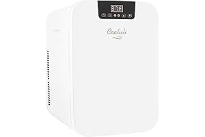 Cooluli Mini Medical Refrigerator with Adjustable Temperature Control