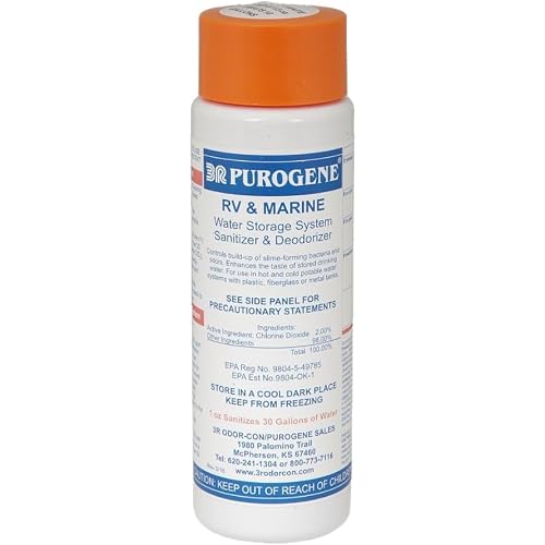 BayTec 16oz Purogene Drinking Water Treatment and Water System Sanitizer. in Water Sanitizes and Water Storage Systems, Provides for Long-Term Storage of Drinking Water