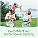 Depend FIT-FLEX Incontinence Underwear for Women, Maximum Absorbency, Tan, X-Large (Pack of 4)