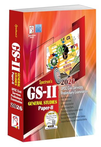 Image of Spectrum General Studies Paper-II Prelims /CSAT /UPSC Civil Services Preliminary Examination-2026 /16th Edition GS-II