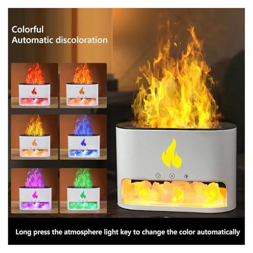 Difusor aromático eléctrico Volcano 250ml con luz y temporizador miniatura 5