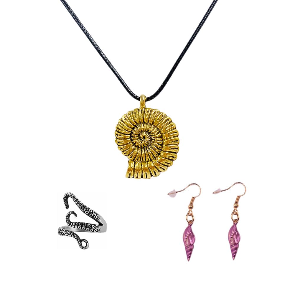 EXCELLANYARDSea Witch Cosplay Accessories Set