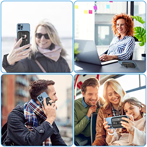 Magloop Wireless Power Bank, 5000Mah Portable Wireless Charger With Silicone Phone Grip, Magnetic Portable Charger 18W Fast Charging With Metal Ring For Iphone 14/13/12 Series #TOP5