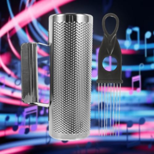 Latin Percussion Guiro viene con raspador para crear ritmo sin esfuerzo (3 8 pulgadas)