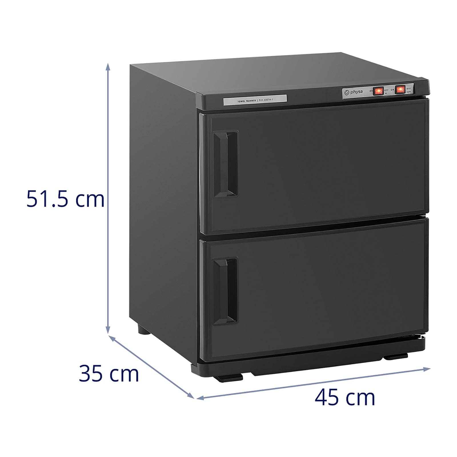 Physa Chauffe-serviette - Avec Stérilisation UV - 70 °C - 450