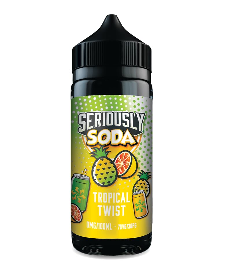 Seriously - S0 DA 100ml Shortfill No Nicotine Only +18-0mg - Vape Juice (Tropical)