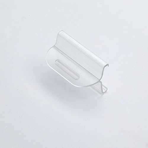 Persilux Persianas enrollables con patrón jacquard inalámbrico, asas transparentes, 2.362 x 1.339 x 0.315 in, empuñaduras para dobladillo,