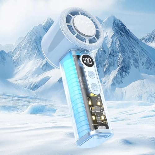Ventilateur portable rechargeable USB 5000mAh à 100 vitesses