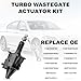 PartsFlow Turbocharger Wastegate Actuator, Turbo Charger Solenoid for BMW 228i 320i 428i X1 X3 X4 X5 2012 2013 2014 2015 2016 2017 2018 11657638783 11657642469