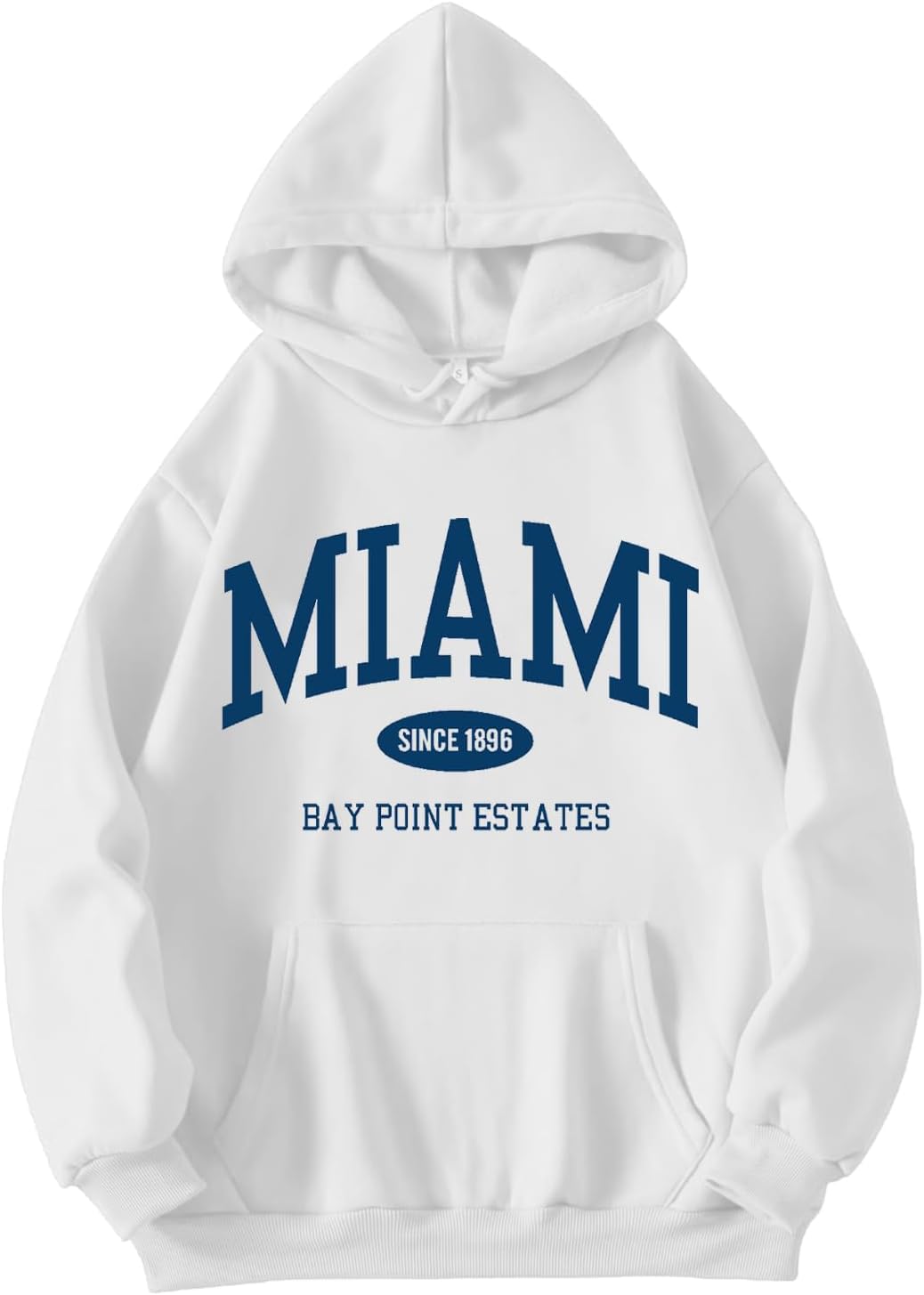 Hilinker Womens Graphic Hoodies Drawstring Long Sleeve Sweatshirt with Pocket Pullover