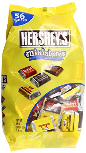 hershey mixer - HERSHEY'S Miniatures Assortment, 56 Ounce Bag (Original Version), Chocolate