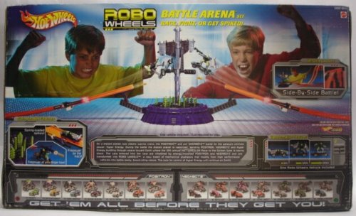 Amazon | HOT WHEELS ROBO WHEELS BATTLE ARENA SET（ホットウィール