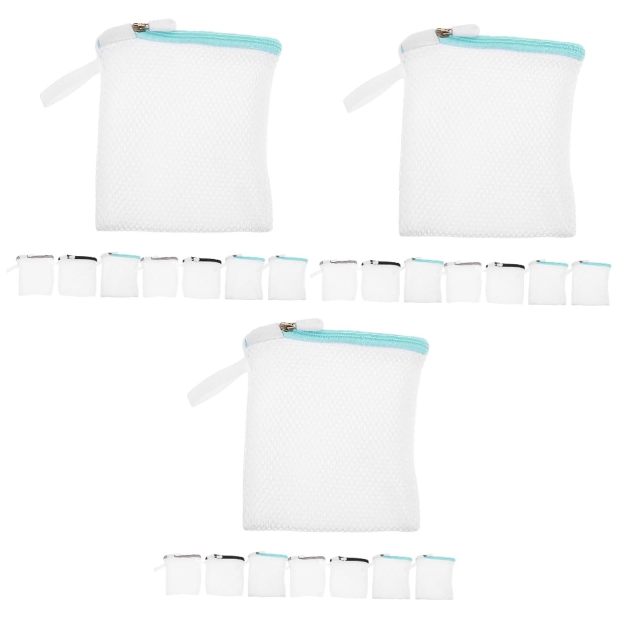 MAGICLULU 24piezas Bolsas De Lavandería De Organizador Práctico Para Ropa Para Lavadoras y Protección De Ropa Interior y Accesorios Multiusos Mezclados