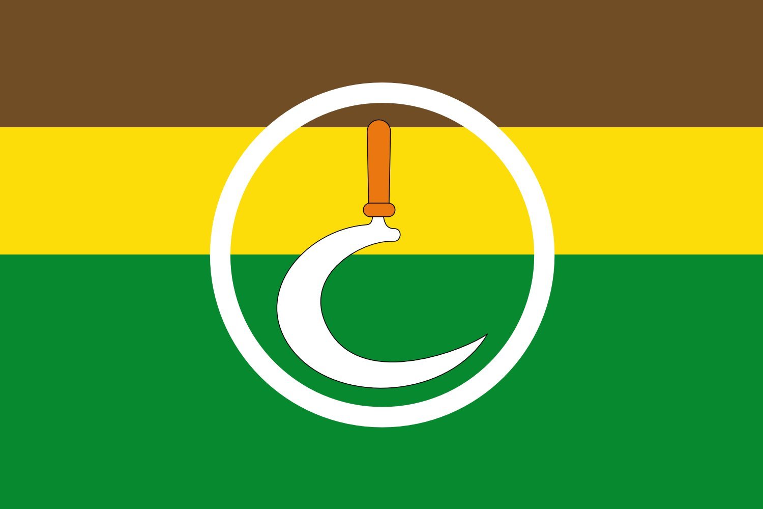 Drapeau de Guaranda Sucre grand modèle pour pavoiser vos événements