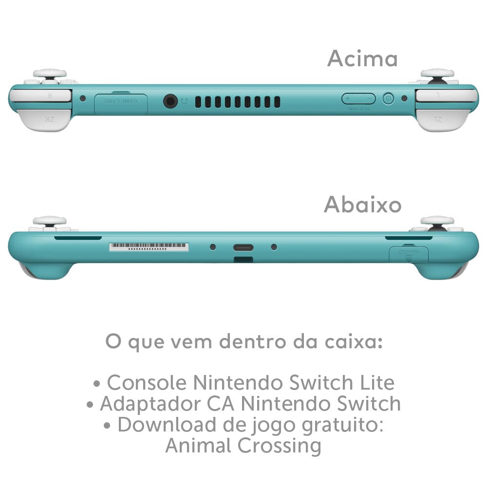 Nintendo Switch Lite アニマルクロッシングデザイン Nintendo Switch Lite Turquesa Animal Crossing | Amazon.com.br