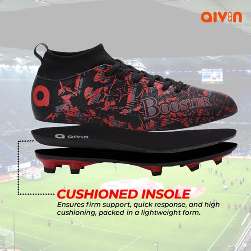 Image of Aivin Booster Pro. Light Weight and Durable Football Shoes for Men & Women, Comfortable and Flexible Football Shoes, Soccer Shoe, Football Studs