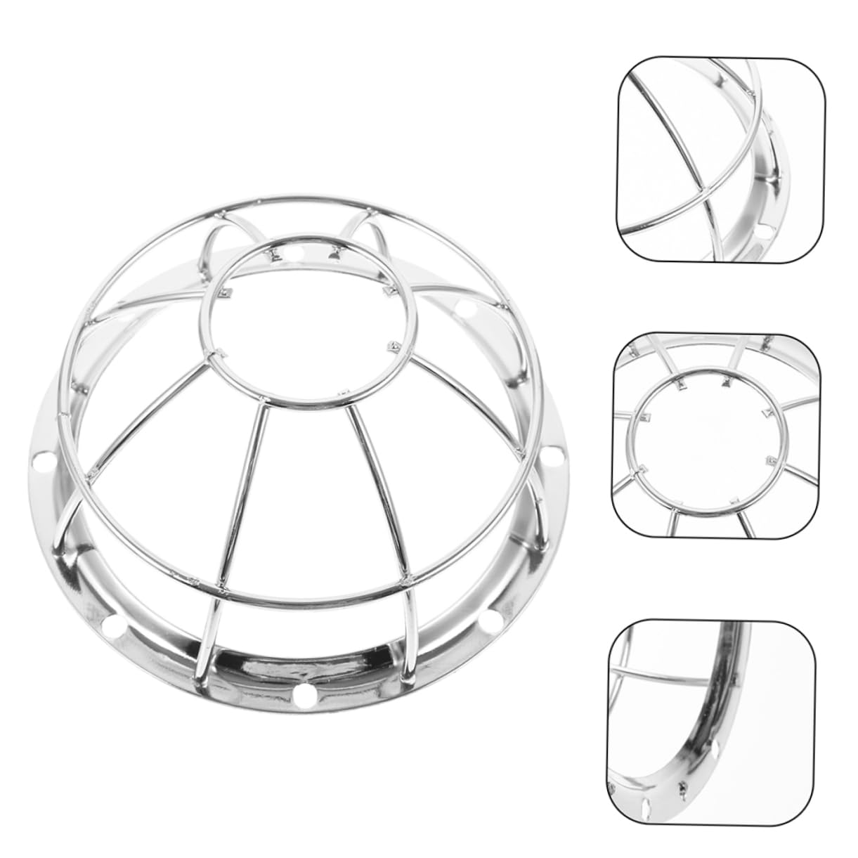 iplusmile 6pièces Garde Protectrice pour Détecteurs De Fumée Couverture De Et Pratique pour Capteurs De Détection