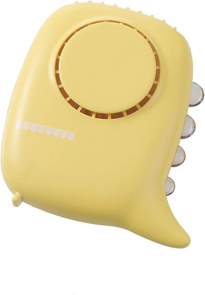 Dinosaur Fan To Send Children And Family Gifts Bring Their Own Nightlig Fan,Portable Rechargeable Neck Hanging USB Fan,Ideal for Indoor and Outdoor Activities,Suitable for Personal Cooling