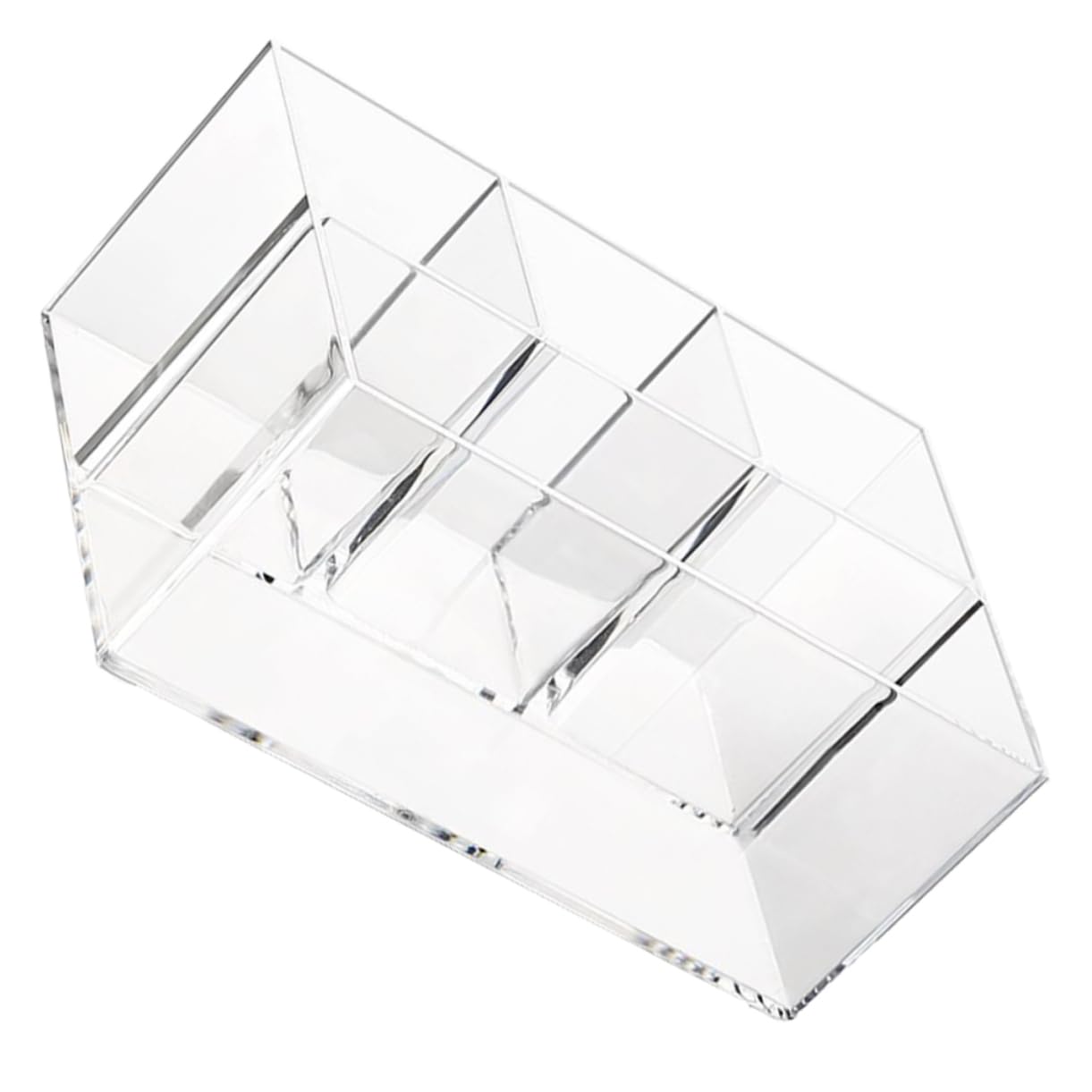 Cabilock 4 Piezas Titular De Cepillo Cosmético Organizador De Maquillaje Organizador Cosmético Perfume Bolígrafo Automático Hacer Cajones Organizadores De Maquillaje Cubierto PD Transparent