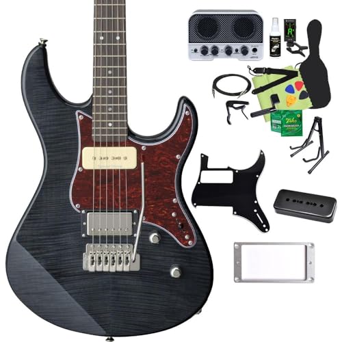 Amazon | YAMAHA PACIFICA611VFM TBL カスタムパーツ付き エレキギター