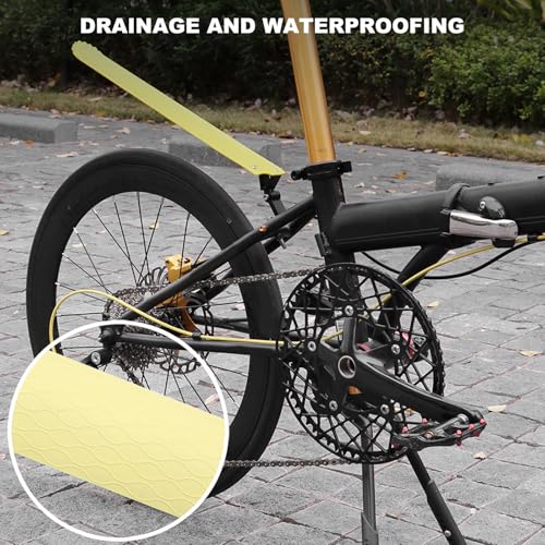 Guardabarros para bicicleta apto para varias bicicletas en ciudad y campo 2