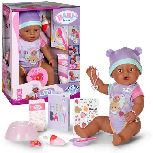 Baby Born Eva 43 cm miniatura 1
