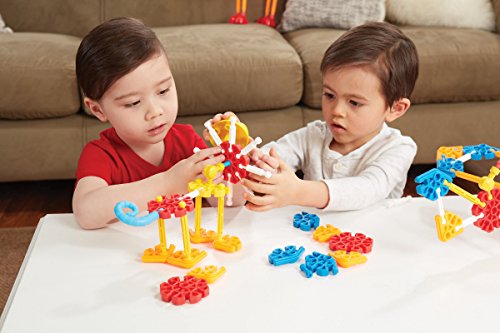 Kid K'NEX 85701 60 Model Oodles of Pals Building Set, Kids Craft Set with 116 Pieces, Educational Toys for Kids, Fun and Colourful Building Toys for Boys and Girls, Construction Toys for 3 Year Olds +