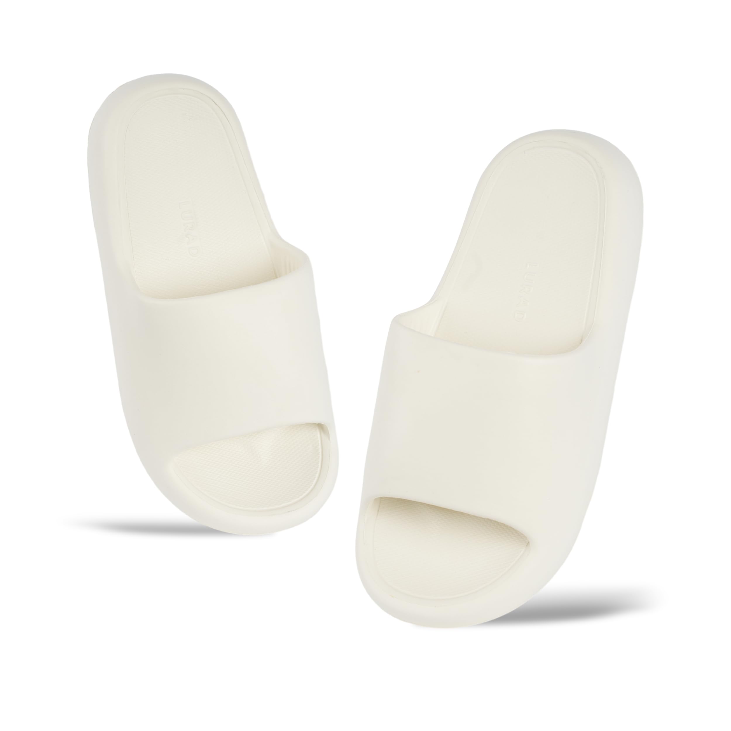 H HANSEL HOME Chanclas para Mujer Cómodas y Antideslizantes - Zapatillas de Estar Por Casa de Suela Gruesa, Sandalias Pantuflas on Cloud para Verano, Playa, Piscina y Baño