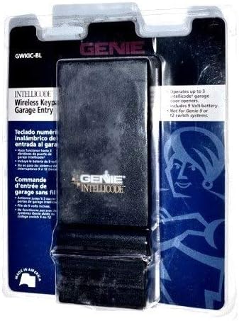 Genie Intellicode GWKIC-BL Wireless Garage Door Keypad