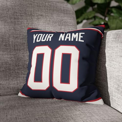 Image of ANTKING Columbus Throw Pillow Personalized Custom Any Name and Number for Men Women Boy Gifts