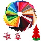 navidad fieltro manualidades Nuestro fieltro hecho a mano de alta calidad es fácil de cortar, coser y pegar. Fácil de coser en diferentes formas, adecuado para coser a mano o máquina de coser.