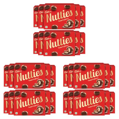 Image of Cadbury Nutties Chocolate Pack, 30g (Pack of 30)