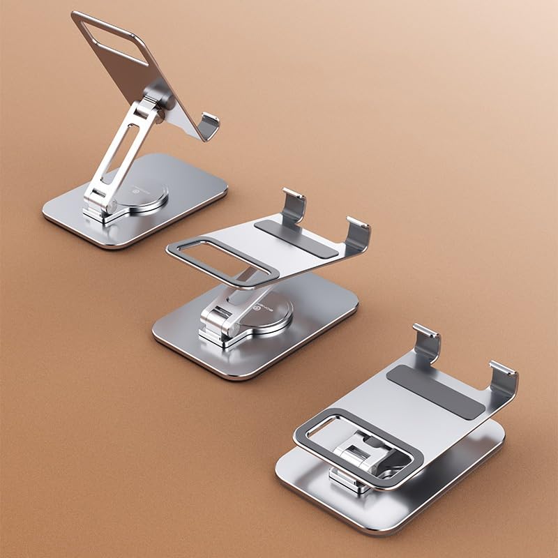 Soporte para tableta ergonómico contra dolor de cuello de aluminio 5