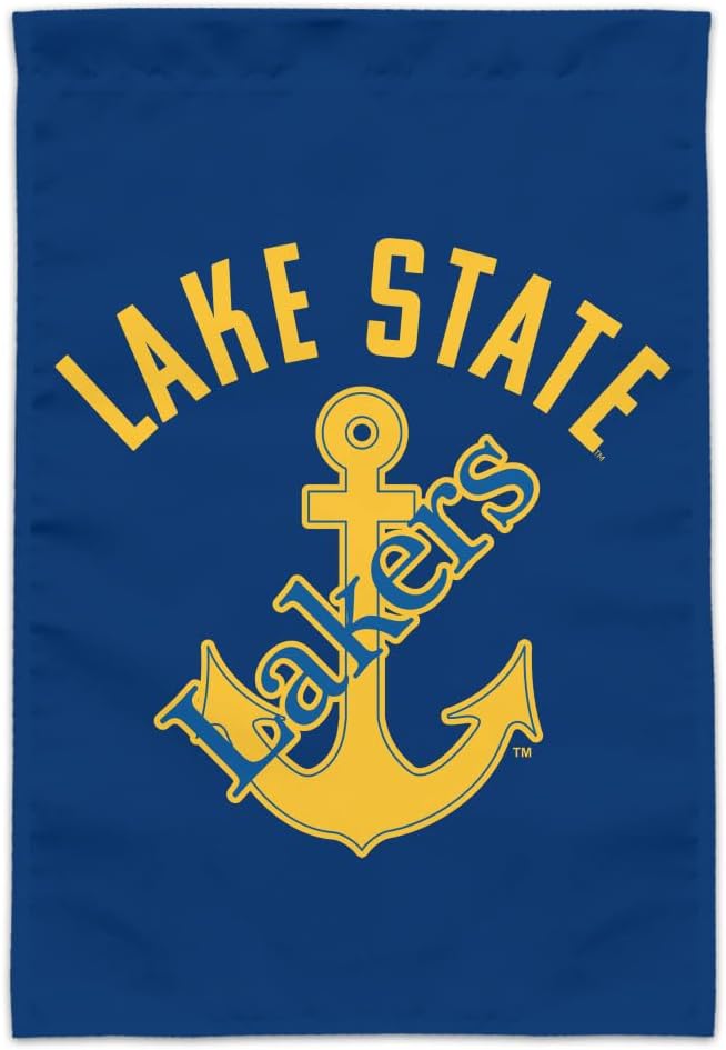 Lake Superior State University Lakers Garden Yard Flag