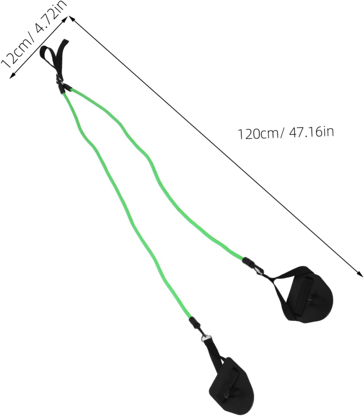BESPORTBLE Swimming Paddles Elastic Resistance Bands for Enhanced Arm Strength and Technique Development Portable Hand Grips for Pool Training and Exercise for Use