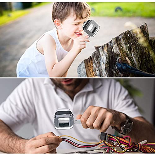 Magnifying Glass With Light, 10X 15X 20X Eye Loupe Handheld Potable With 8 Illuminated Lighted For Macular Degeneration, Seniors Reading, Coins, Jewelry, Stamps, Circuit Board, Currency #TOP4