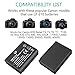 LP LP-E10 Battery Charger Pack, 1-Pack Battery & Charger, Compatible with Canon EOS Rebel T3, T5, T6, T7, T100, 1100D, 1200D, 1300D,1500D,2000D,3000D, 4000D Kiss X50, X70 (Not for T3i T5i T6i T6s T7i)