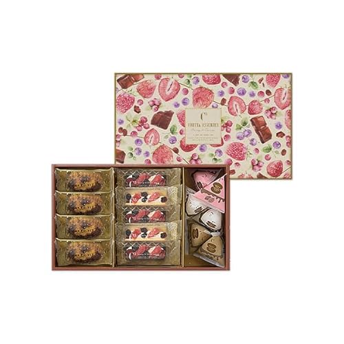 [ シーキューブ ] 焼きティラミス クッキー ベリーウィッチ ギフト チョコレート 焼き菓子 スイーツギフト/大容量 個包装 洋菓子 手土産 お菓子 スイーツ/秋ギフト 贈答用 お歳暮 退職 お礼 お取り寄せスイーツ/フルッタアソート (S)