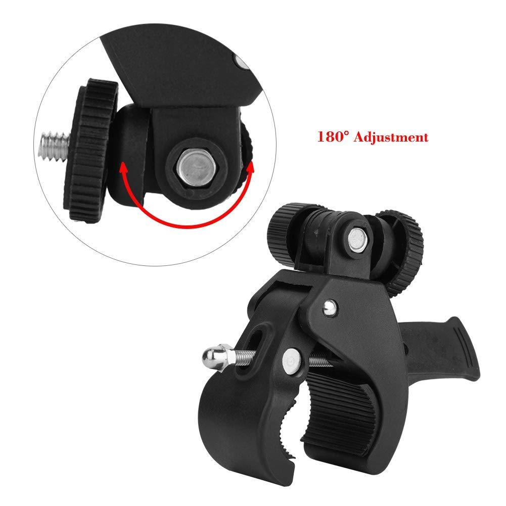 EBTOOLS Supporto Per Manubrio Bici/Moto - Attacco Regolabile Per Action Cam, Telecamere E Dashcam - Foto 9