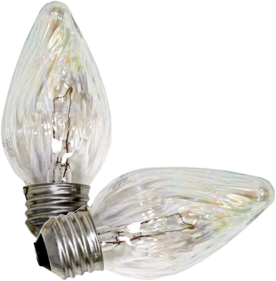 Bulb Chndlr 25w 120v Clr 2/Pk